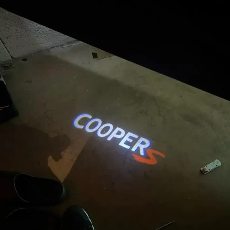 Car Door Logo Light Led HD Projector Lamp For MINI Cooper One R50 R52 R53 R56 Countryman R60 F55 F56 R5 R53 JCW Car Goods