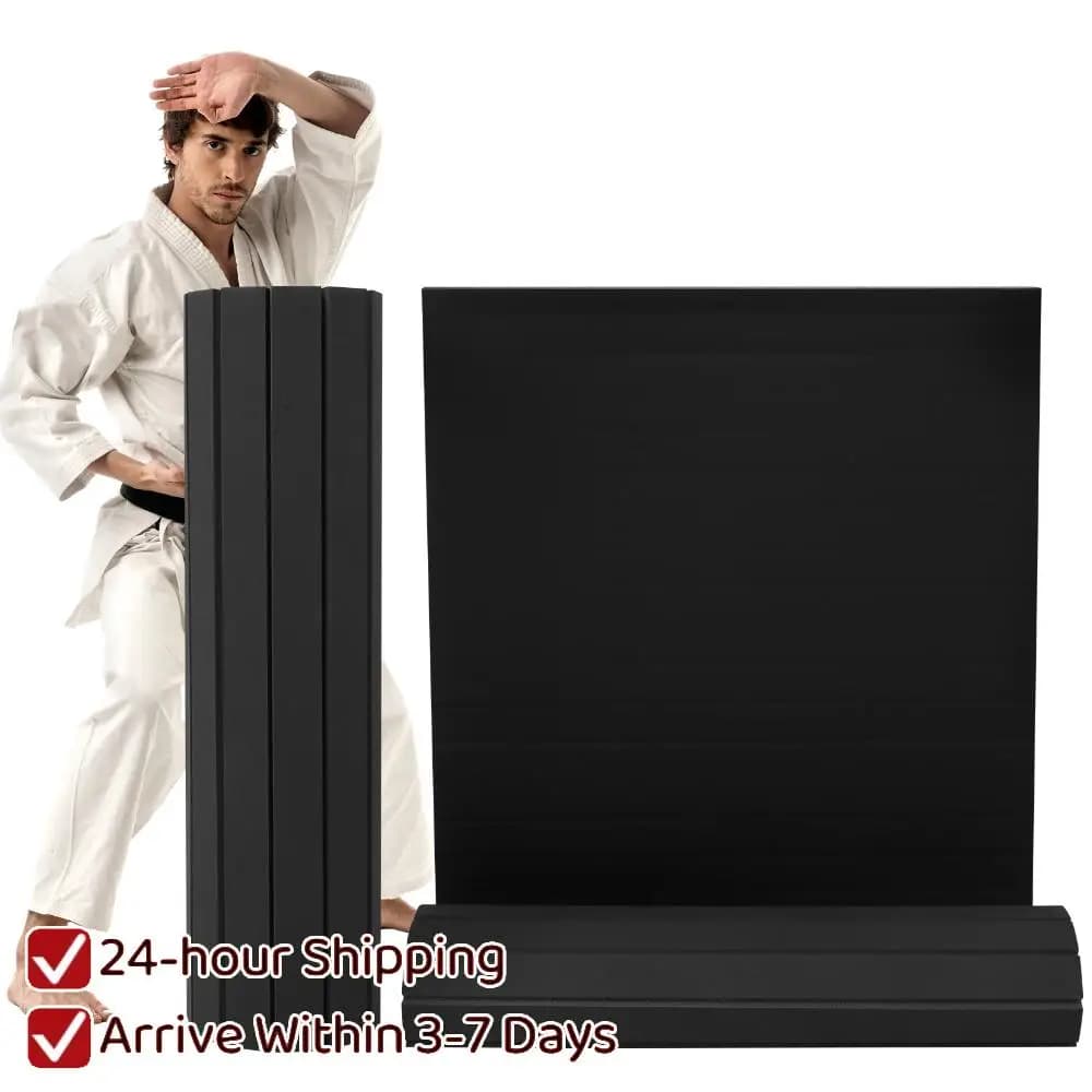 Tappetino per Esercizi Extra Large in XPE, Antiscivolo e Spesso, per MMA, Grappling, Arti Marziali, Boxe, Yoga, Ginnastica, 118.11x59.06x1.18"