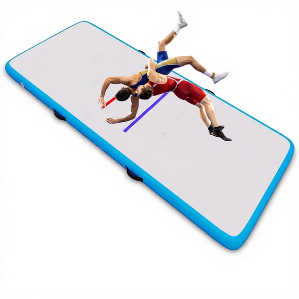 YOJA Custom Inflatable Mat for Wrestling, 4 Inch Thickness, 5FT/10FT/13FT Wall Fabric, Gymnastic PVC, Aquatic Yoga, BJJ