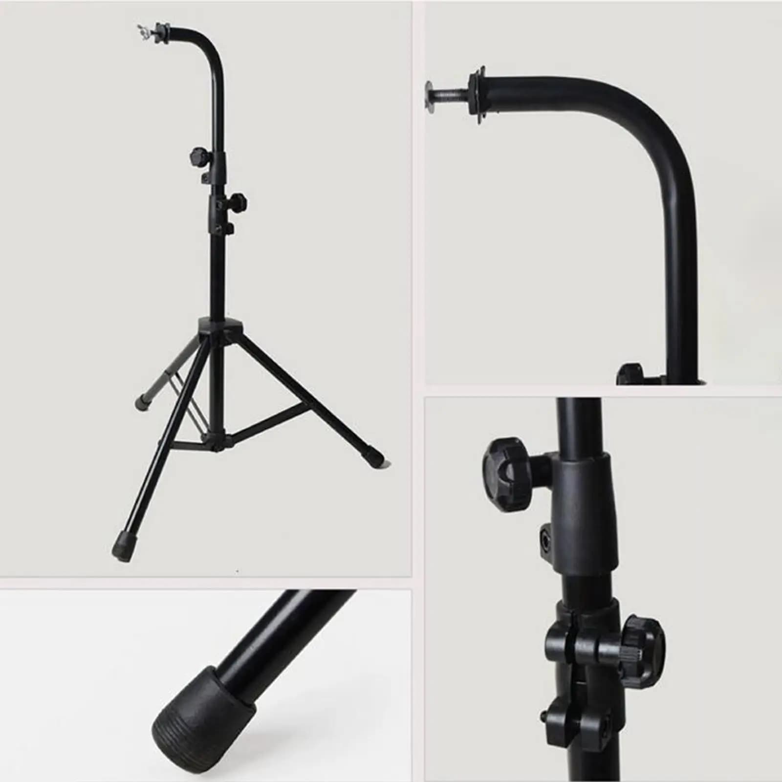 Supporto a treppiede regolabile in altezza per campanelli a vento, robusto, a fila singola, strumento a percussione per bambini, ausilio didattico