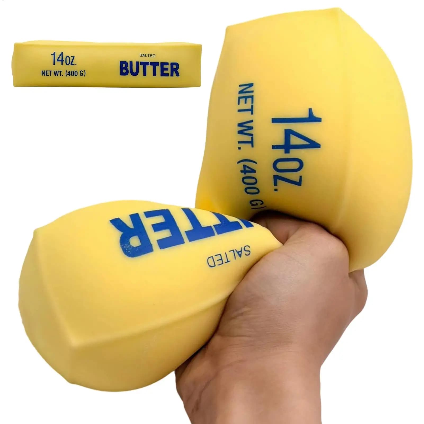 24/14/10cm Slow Rebound Butter Squeeze Toy Big Sensory Antistress Fidget for Adults Kids Office Desk Home School Anxiety Relief