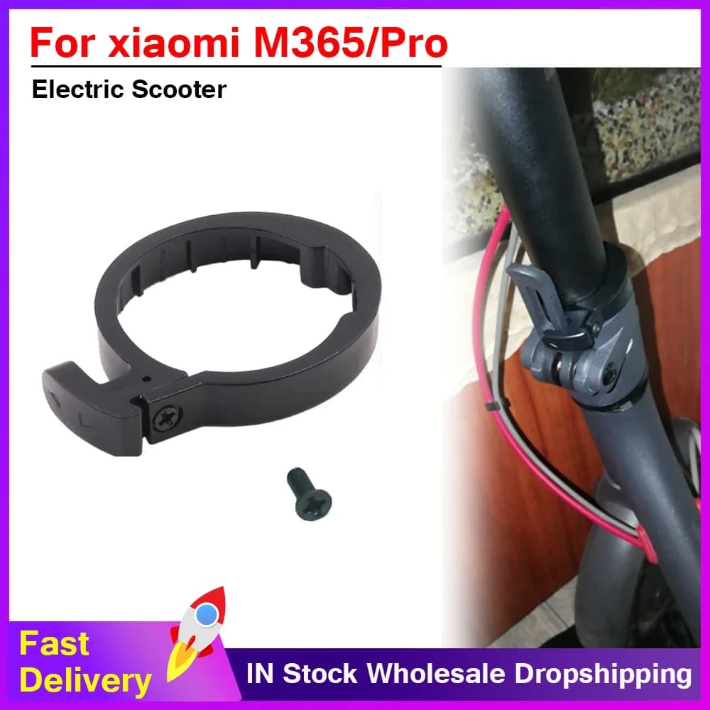 Parte di ricambio dell'anello di protezione chiuso del cerchio assicurativo del pacchetto pieghevole dello stelo del tubo anteriore per viti dello scooter elettrico Xiaomi Mijia M365