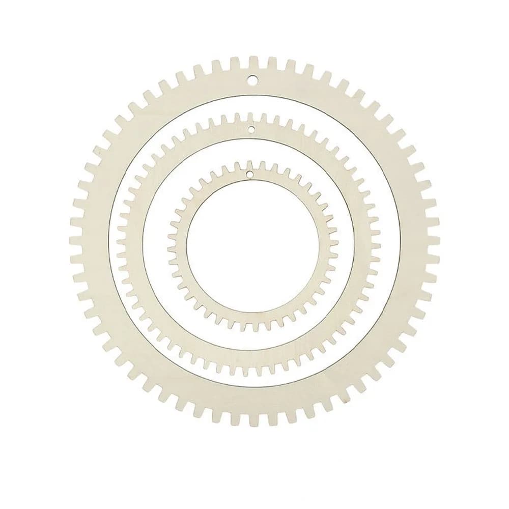 Versatile Wooden Weaving Loom Kit Traditional Weaving Comb Circular Gear Weaving Modular Design Art Crafts Mini Loom Set Gifts