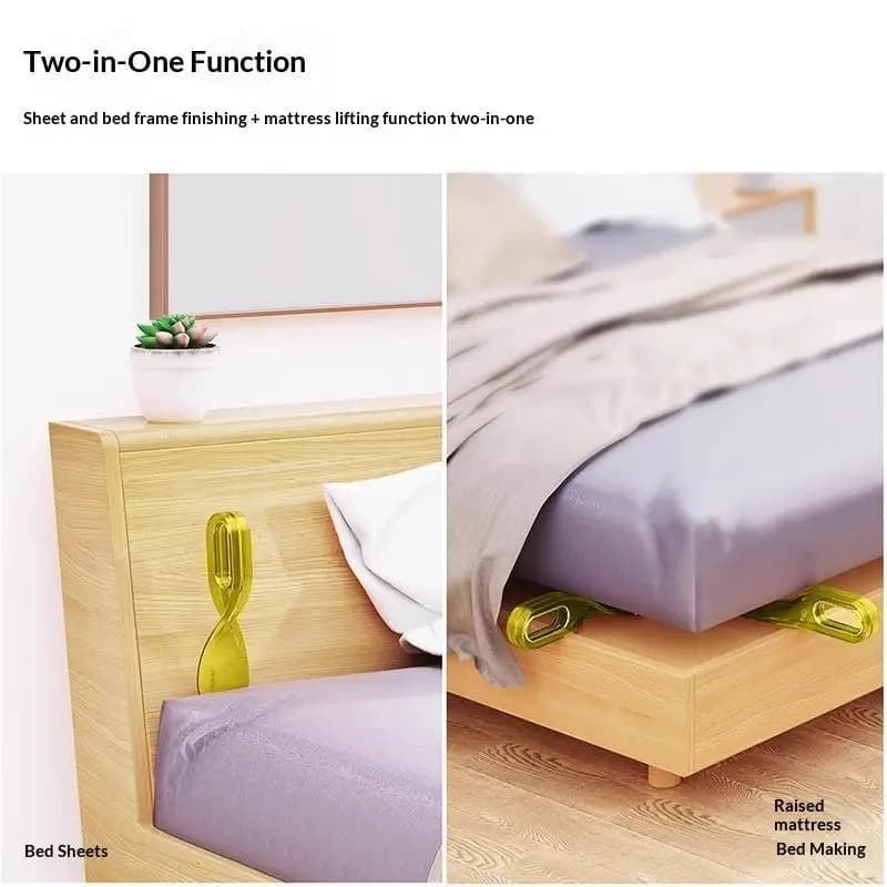 Ergonomic Mattress Lifter Wedge Portable Effortless Bed Sheet Changing Tool Household Lifting Aid for Hotel Home Use