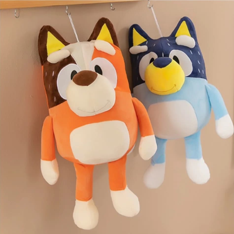 Nuovi Peluche di Bluey e Bingo, Giocattoli Morbidi a Forma di Cane, Bambole di Peluche per Bambini