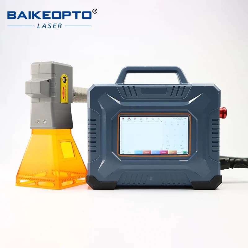 Macchina per marcatura laser a doppia tensione 30W - Strumento per incisione di precisione per metallo plastico
