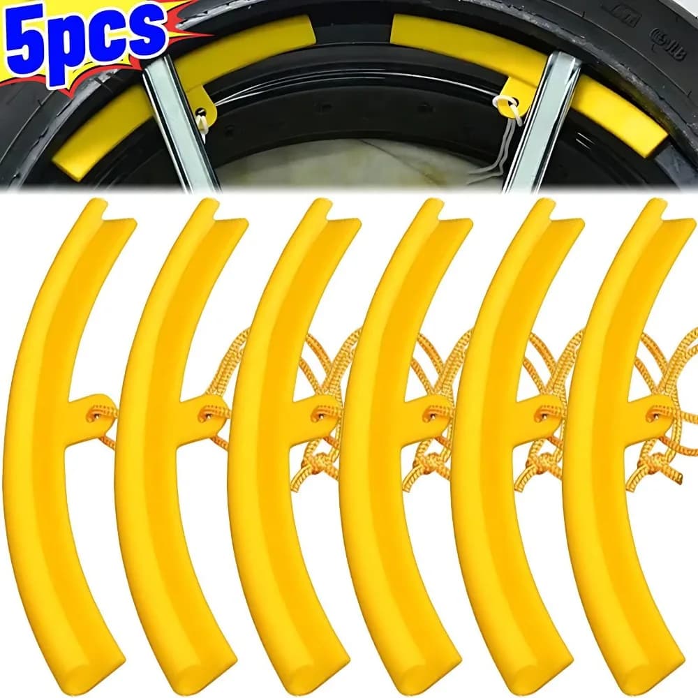 Protezione per cerchioni per auto moto Strumento per cambio pneumatici Protezione per bordi Manicotto in poliuretano antigraffio per set di riparazione bici per auto