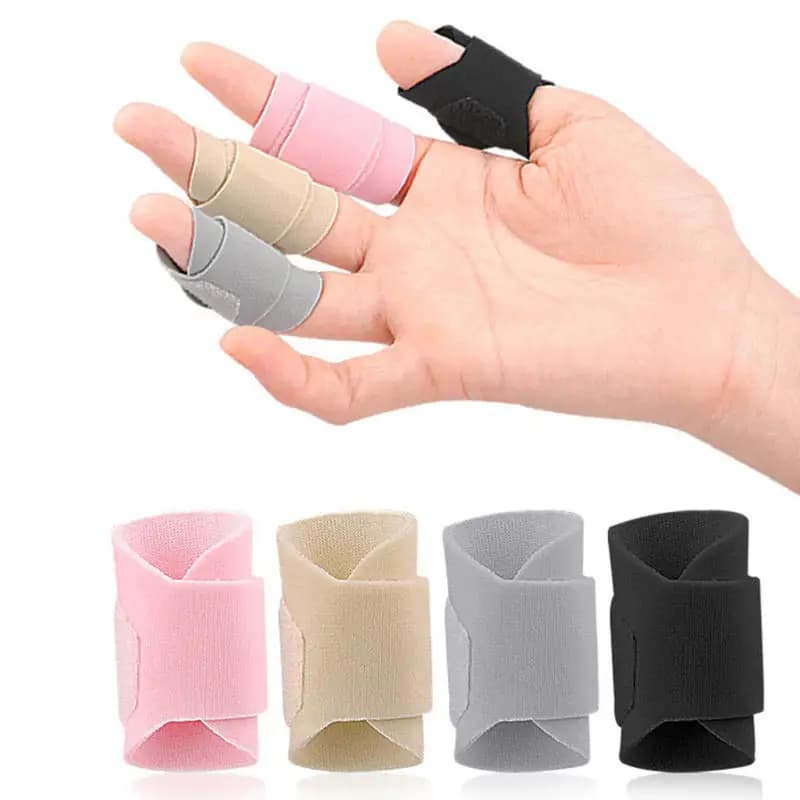 Cinghie di protezione per le dita Regolazione con velcro Comoda copertura per le dita Cinghia di protezione per le dita universale per dieci dita Riutilizzabile