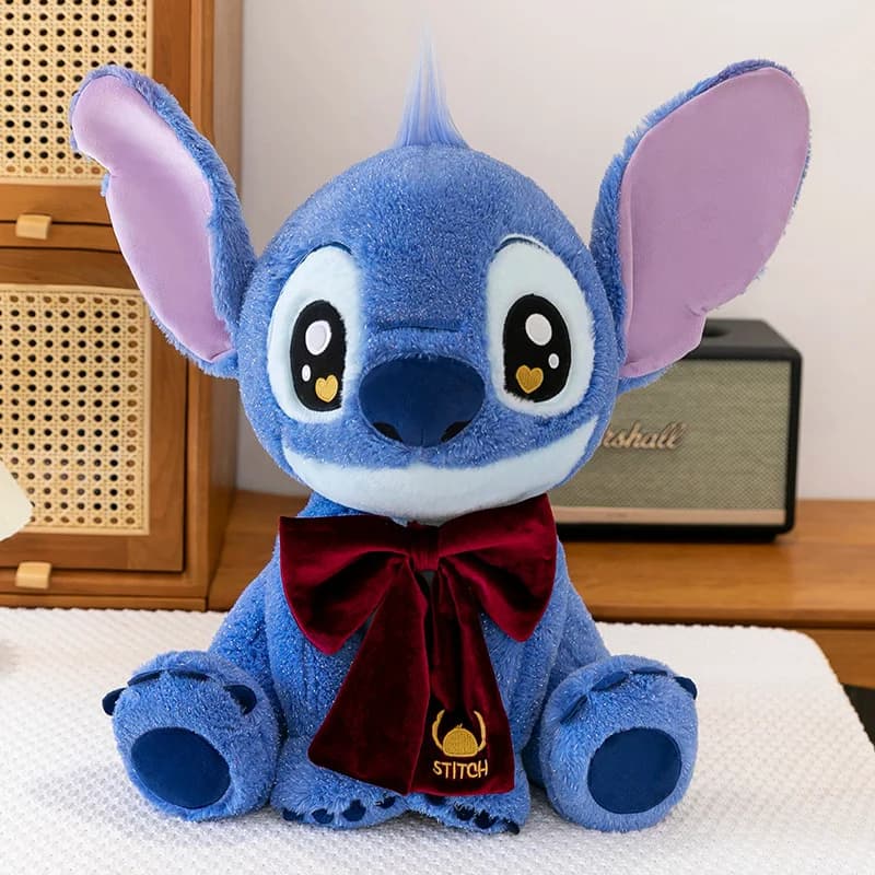 Disney Wishful Messenger Stitch's new sitting plush home pillow doll, unisex companion doll accessory gift