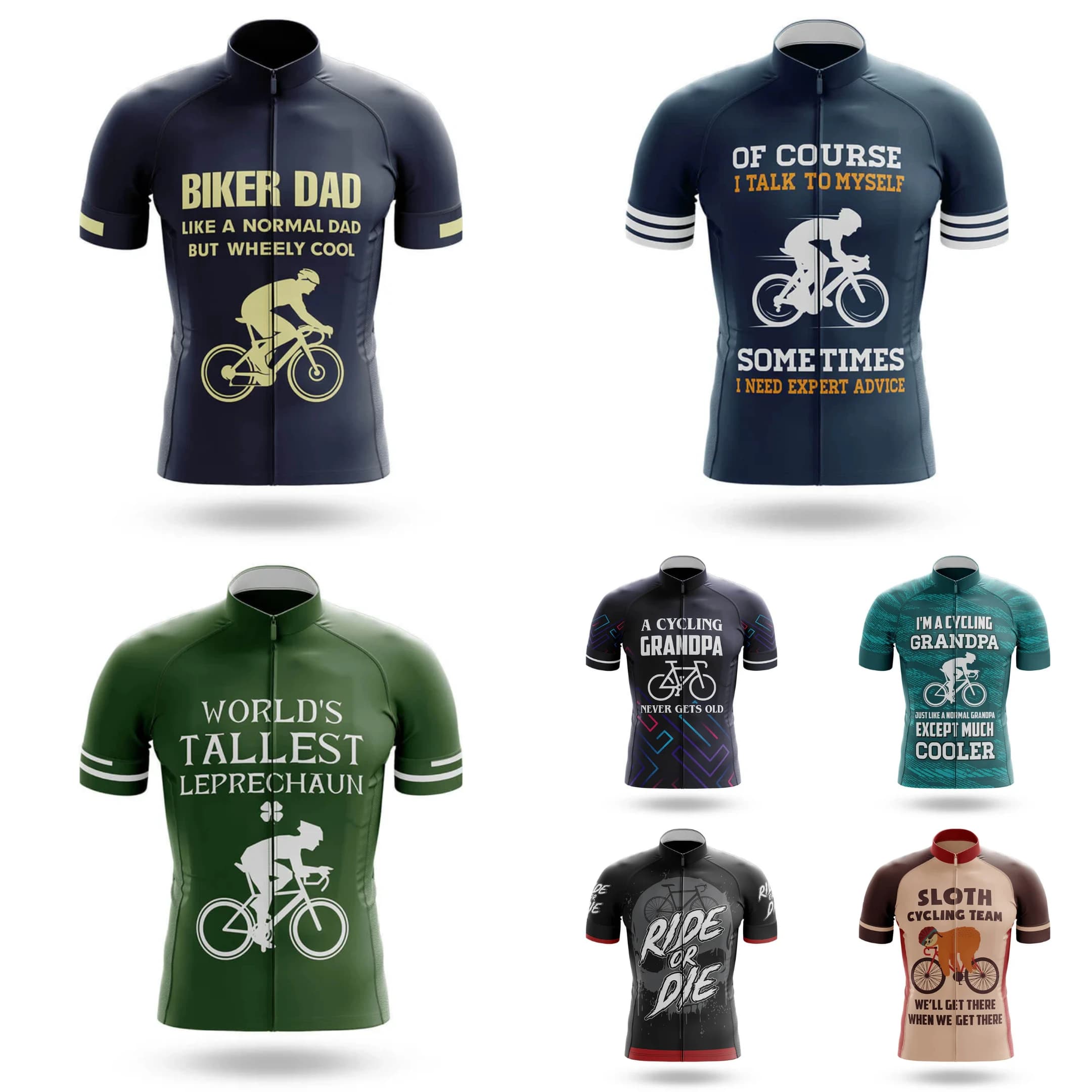 Maglia da ciclismo Too Tough To Die per uomo, pantaloncini con bretelle traspiranti a maniche corte, imbottitura in gel 20D resistente, abbigliamento per mountain bike MTB