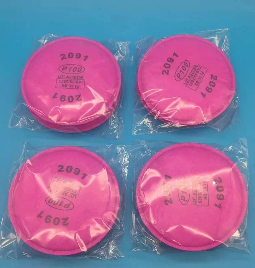 Serie respiratore maschera antipolvere AccessoryCarpenter pittura Spray industria 2091/2097 filtro antiparticolato P100 per 3m 6200 6800 7502