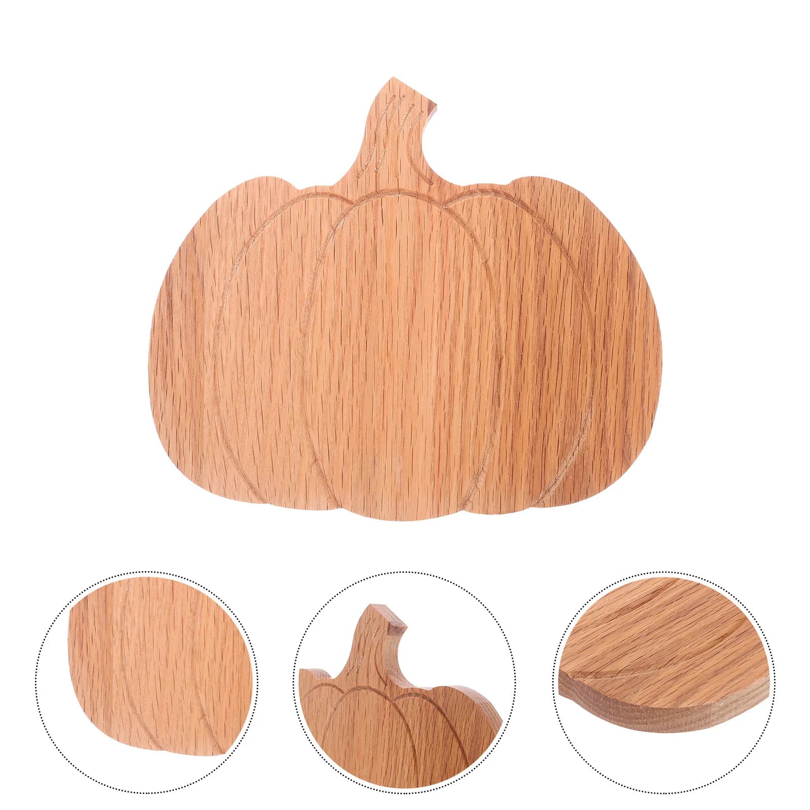 Tagliere in legno a forma di zucca, piccolo tagliere in rovere per Halloween, Ringraziamento, servizio formaggi, cucina rustica autunnale