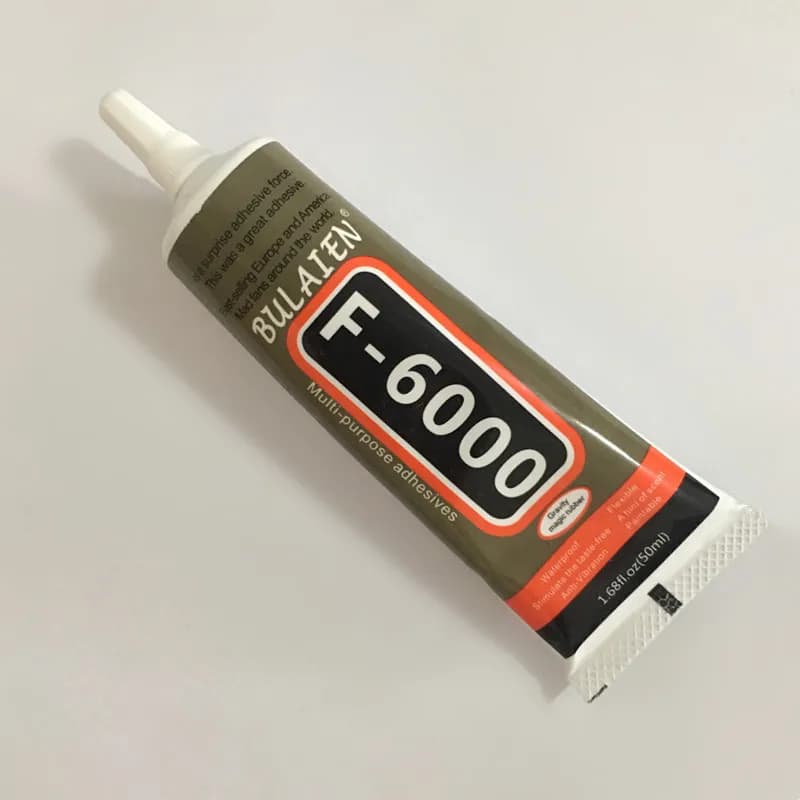 F6000 110ml multiuso adesivo industriale fai da te gioielli artigianato riparazione strass schermo del telefono colla di vetro bastoncini strumento Gel per unghie