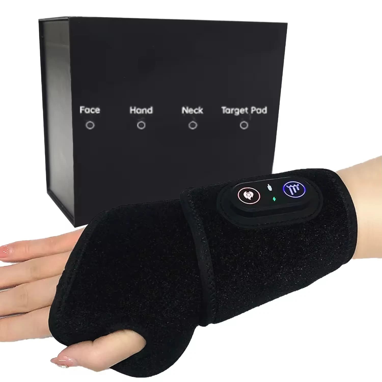 Cinturino Terapeutico a Luce Rossa Wireless Ricaricabile per il Sollievo dal Dolore da Tenosinovite, Terapia a Luce Rossa e Infrarossi Vicini 660&850 nm