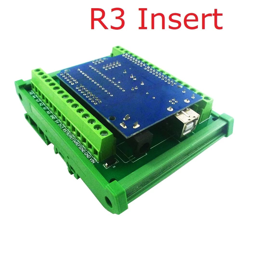 Per Arduino R3 Shield DIN C32 Rail modulo PinBoard ABD1A01