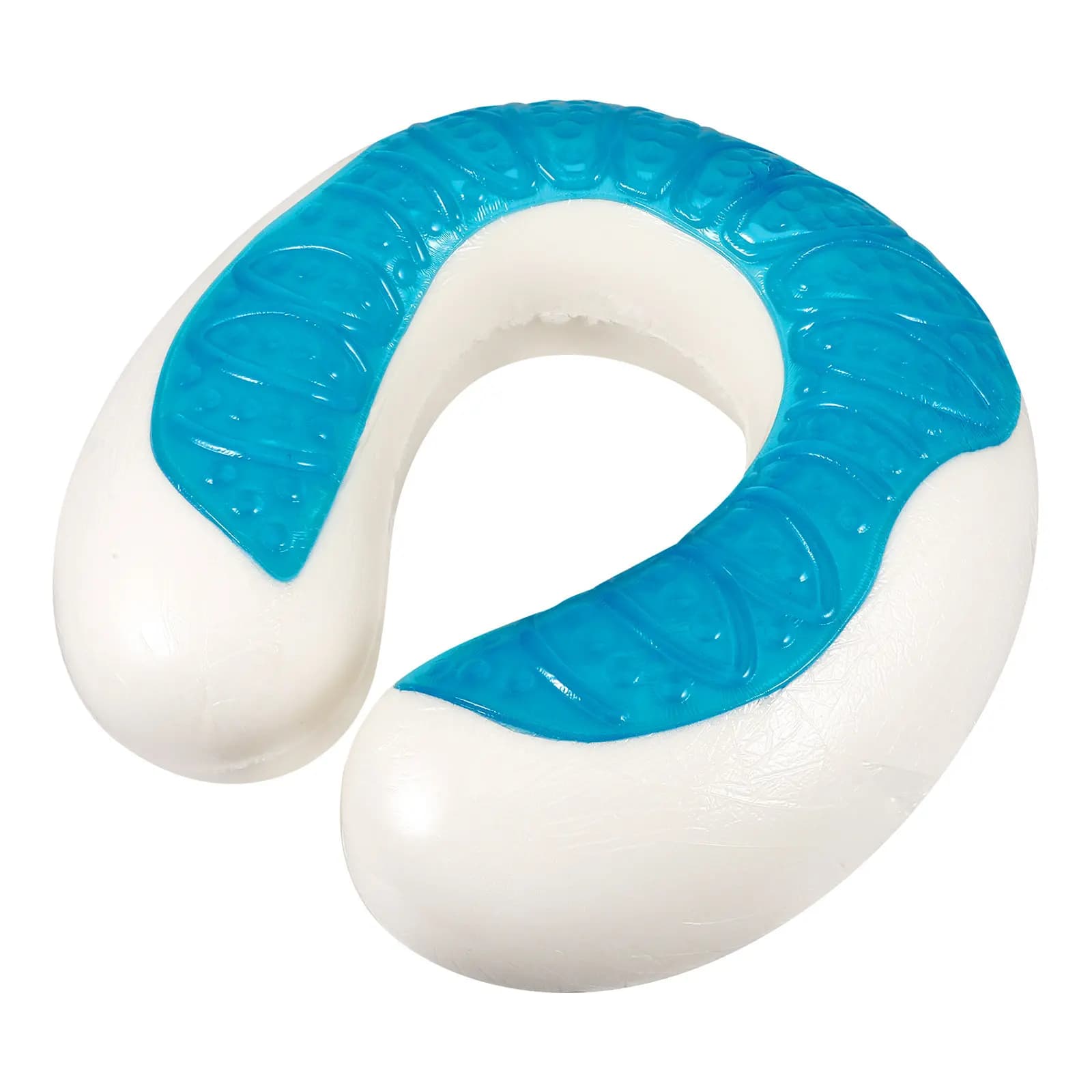 Gel Neck Pillow U Shape Travel Neck Support Lightweight Comfortable Pillow for Adults Car Office Nap Sleeping Sleep