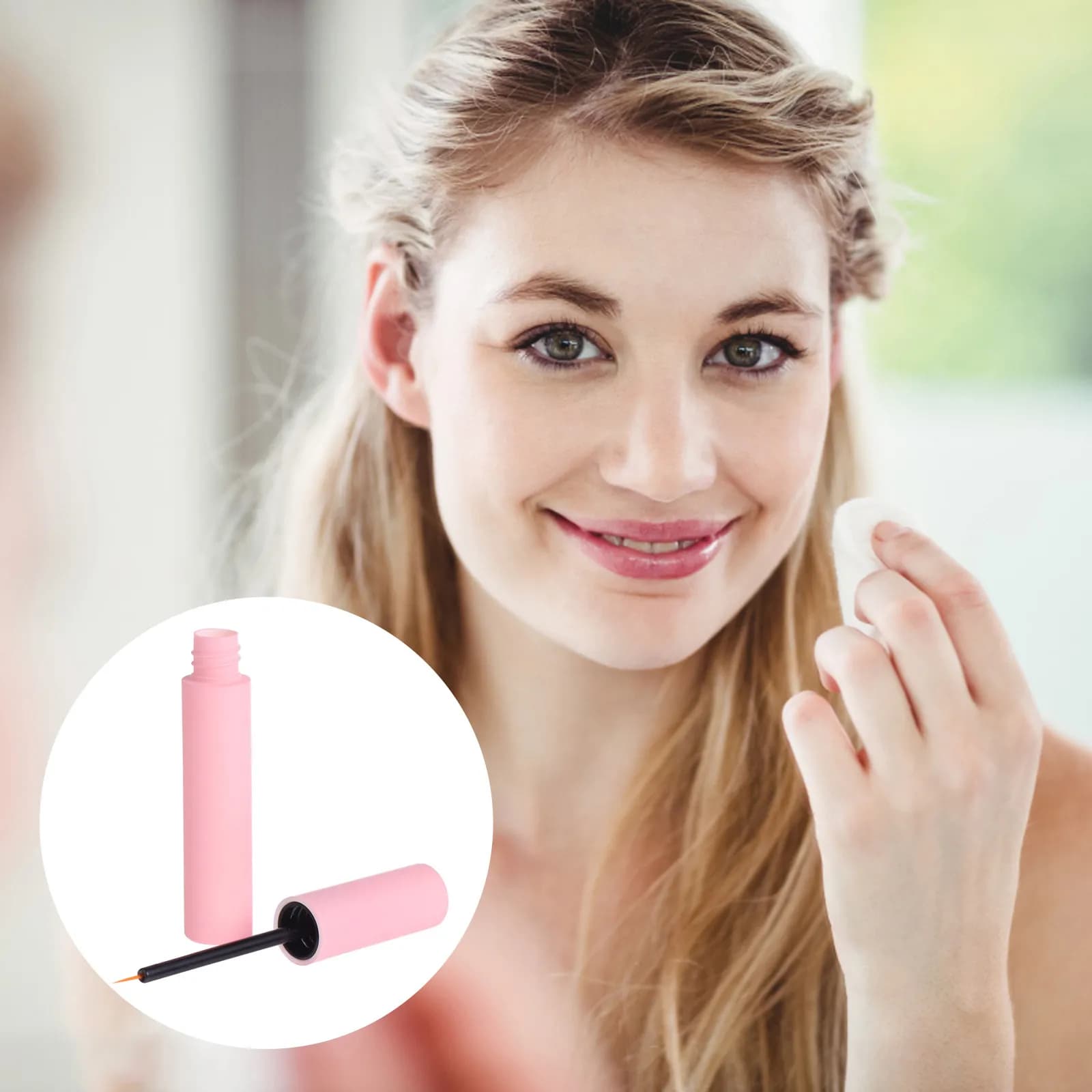 Confezione da 10 Tubetti Vuoti Compatti per Mascara, Contenitore Ricaricabile Leggero per Liquido Crescita Ciglia, Ideale per Viaggi, Saloni e Vendita al Dettaglio