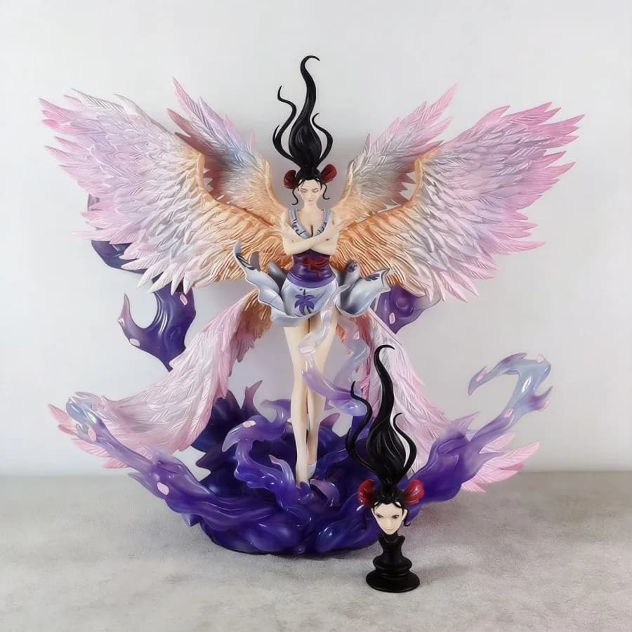 Statua Anime One Piece di Robin e Boa Hancock 33cm - Modello da Collezione GK, Decorazione e Regalo per i Fan