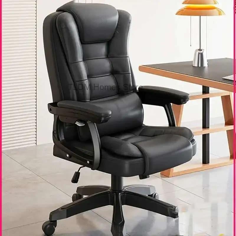 Supporto per la schiena Cuscino per sedia da ufficio Comodo soggiorno Sedia per computer Design moderno Fauteuil De Bureau Mobili per la casa