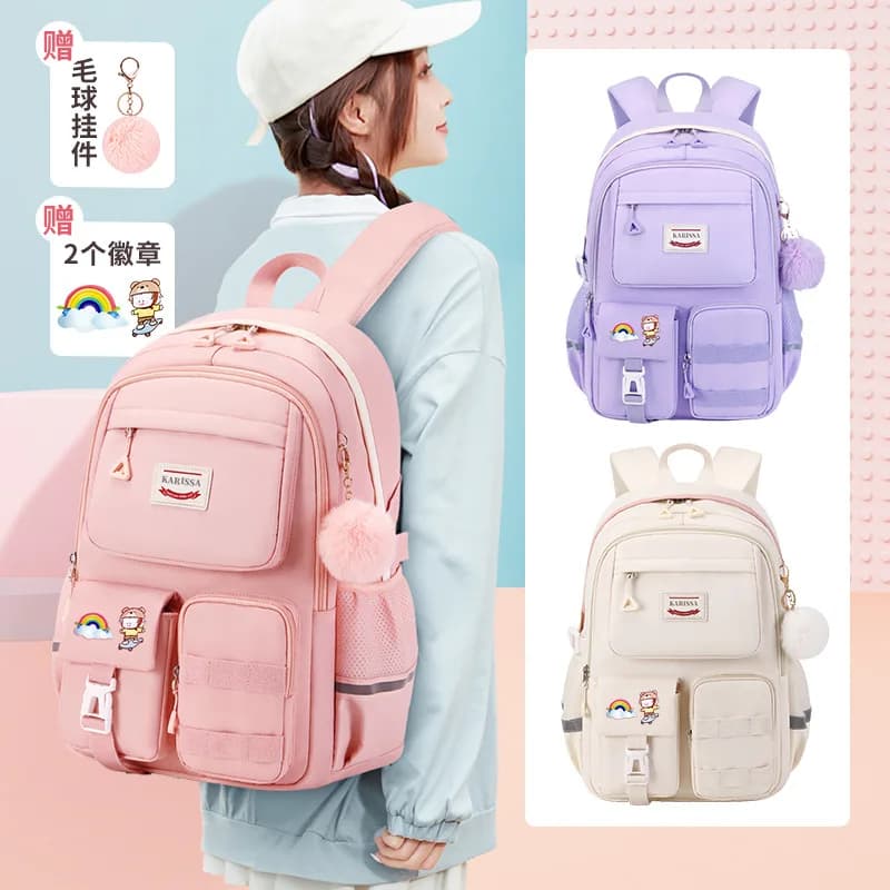 Fashion Girls School Backpack School Bags Teenage laptop Backpack Casual Travel backpack Book Bag Children schoolbag Waterproof