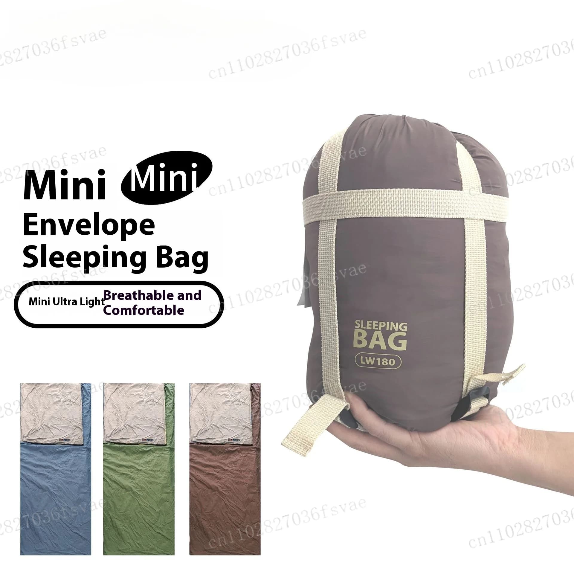 Ultra-light Summer Pele Bag for Adults in Nylon, for Travel and Camping, Padded in Cotton, Washable in Washing Machine, with junctions