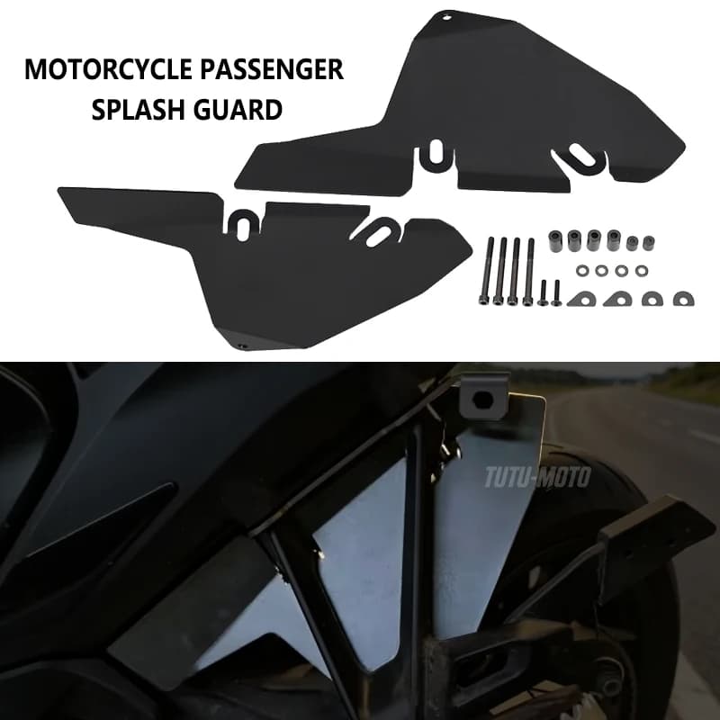 Rear Side Fender Mudguard Extension Passenger Splash Guard Kit For BMW R 1300 GS R1300GS ADV R1300 GS 2024 2025 2026 Motorcycle