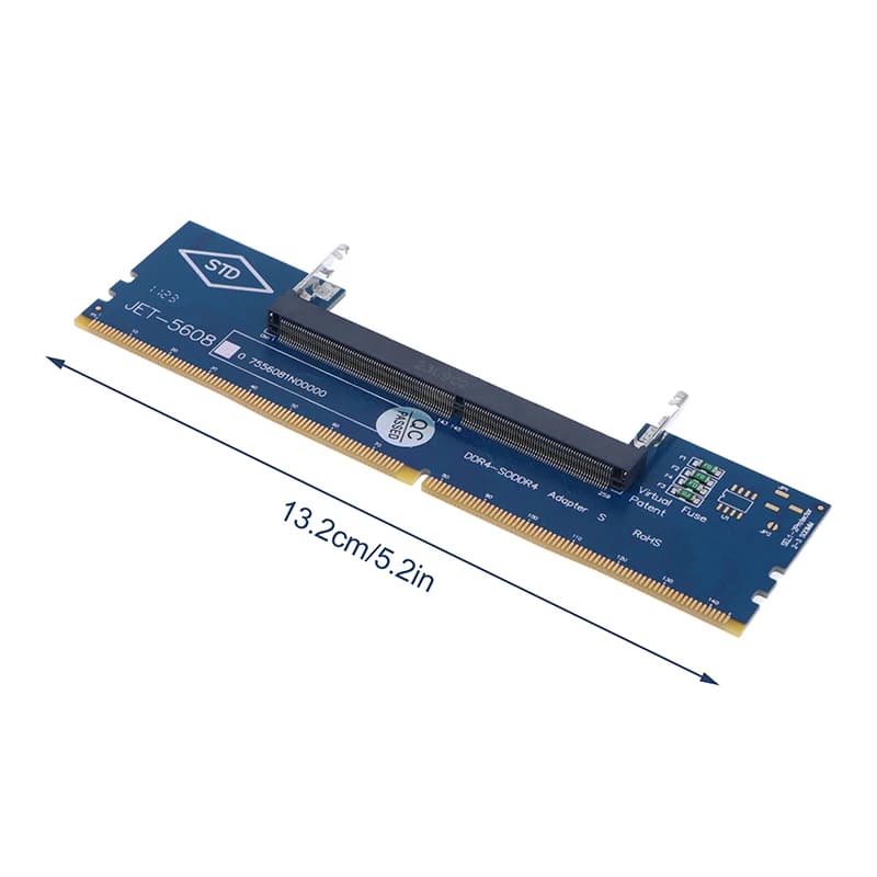 Nuovo! DDR3 DDR4 DDR5 Laptop SO-DIMM a Desktop Adattatore Convertitore di schede Memoria RAM Adattatore connettore