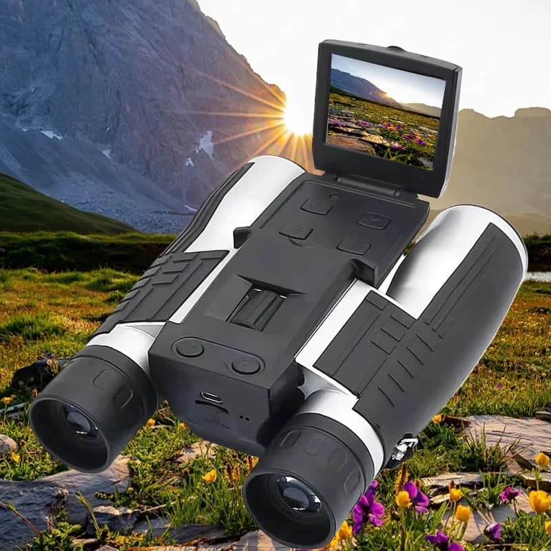 Binocolo 4K Visione notturna Ricaricabile a infrarossi Zoom 8X Occhiali oscuranti 600M per caccia all'aperto Viaggi in campeggio