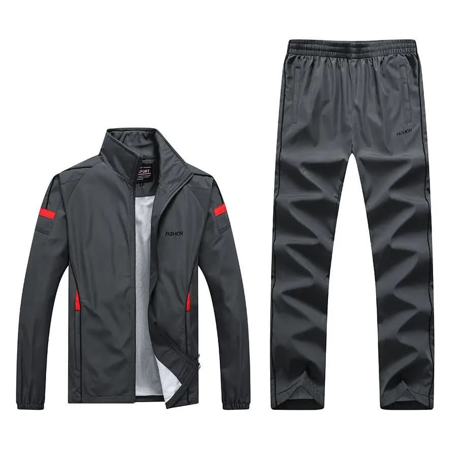 2024 moda uomo abbigliamento sportivo autunno 2 pezzi tuta sportiva uomo giacca + pantalone tuta Jogging basket allenamento tuta