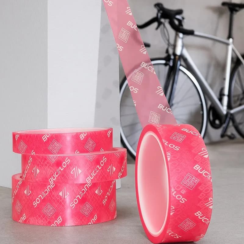 BUCKLOS MTB Nastri per cerchioni tubeless per bicicletta 10M MTB Rivestimento per pneumatici Cuscinetto per pneumatici sottovuoto 17-35MM Strisce per nastri per cerchioni per bici da strada Ruota da ciclismo