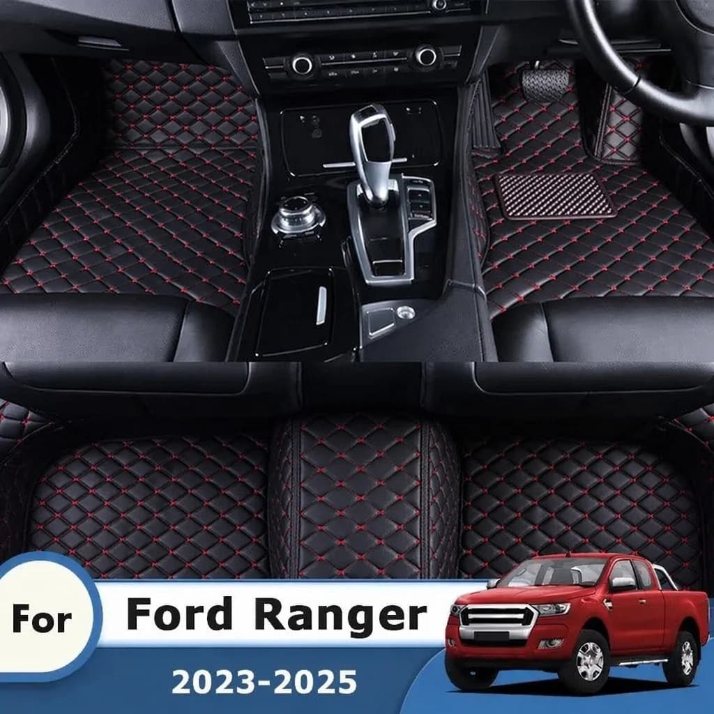 Tappetini per Auto RHD per Ford Ranger T6 T7 T8 2012-2023, Accessori Interni per Auto