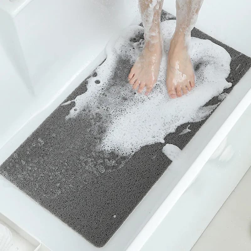 Tappetino da bagno antiscivolo 50 * 80 cm Tappetino da doccia super confortevole Tappetini da bagno antiscivolo Tappetino da bagno lavabile facile da pulire antiscivolo