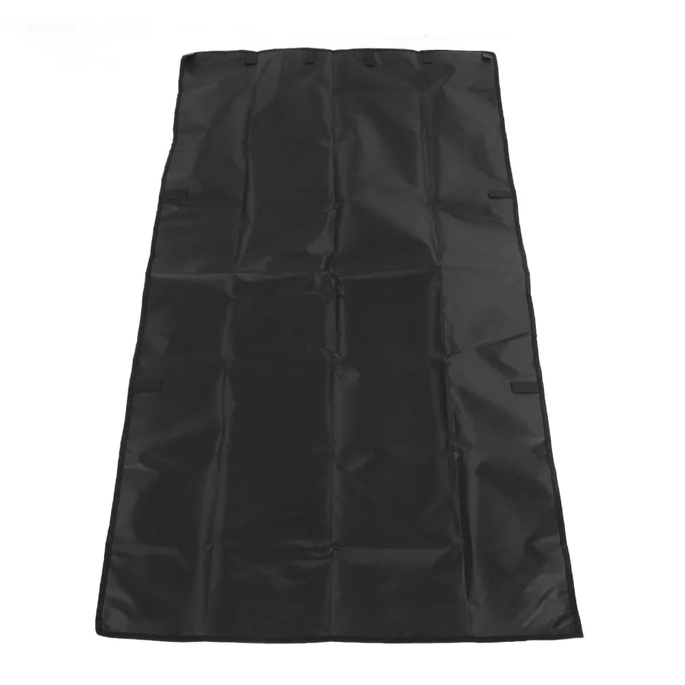 Black Portable Dance Privacy Curtain 150 X 80cm Polyester Dancer Competition Privacy Shield