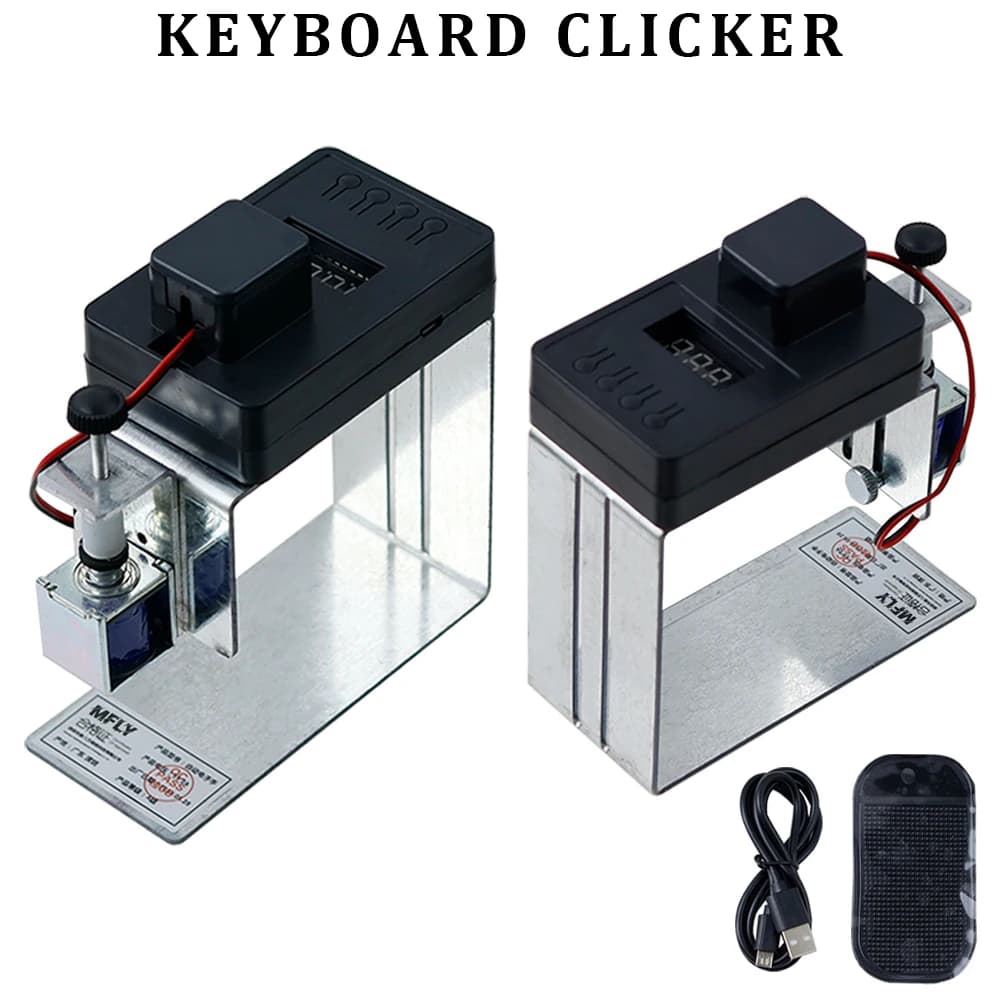 Strumento per clic automatico del mouse fisico per giochi su computer Clicker automatico per tastiera e mouse Previene offline