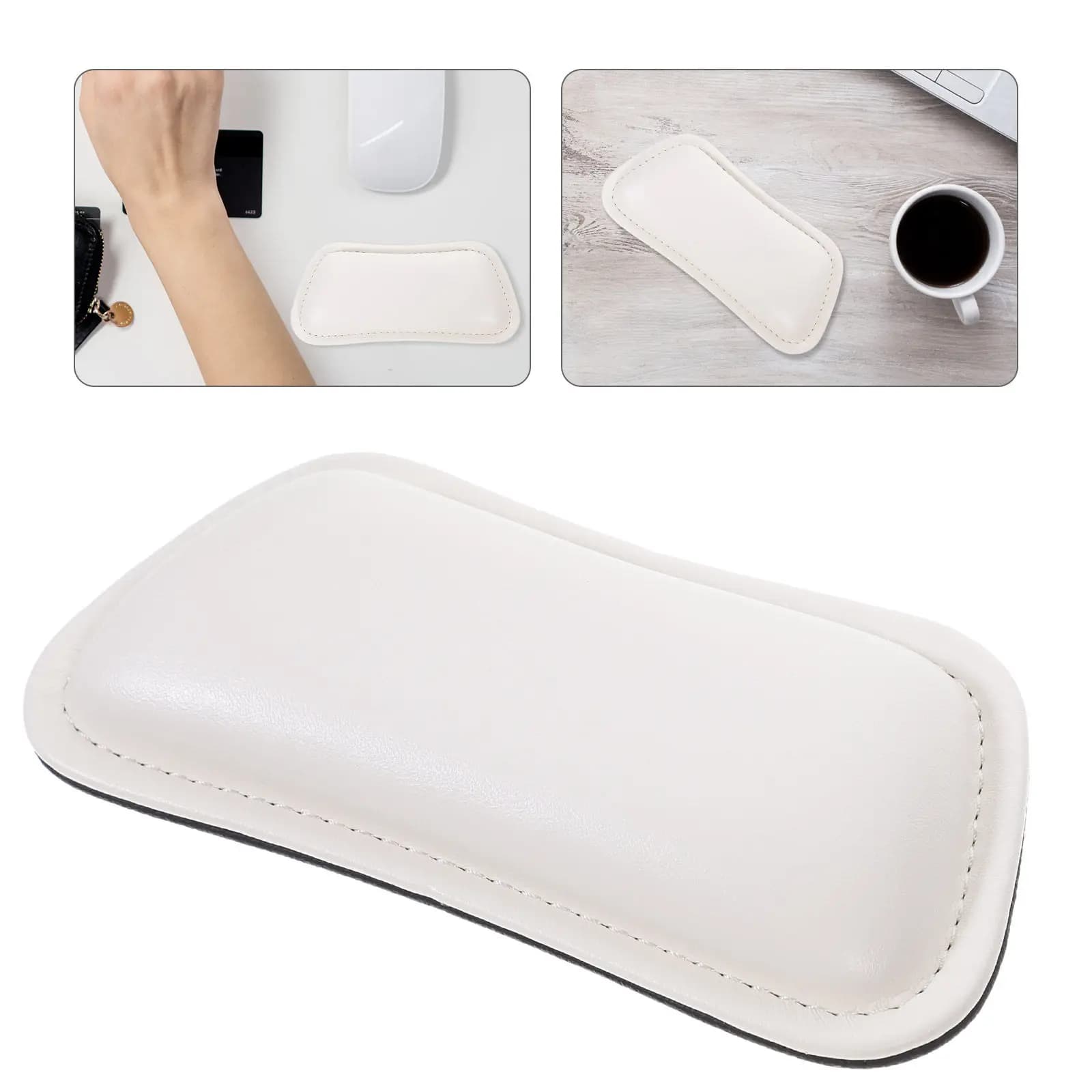 Supporto per il polso spesso e antiscivolo per mouse da ufficio, tappetino per mouse con supporto per il polso, accessorio da scrivania