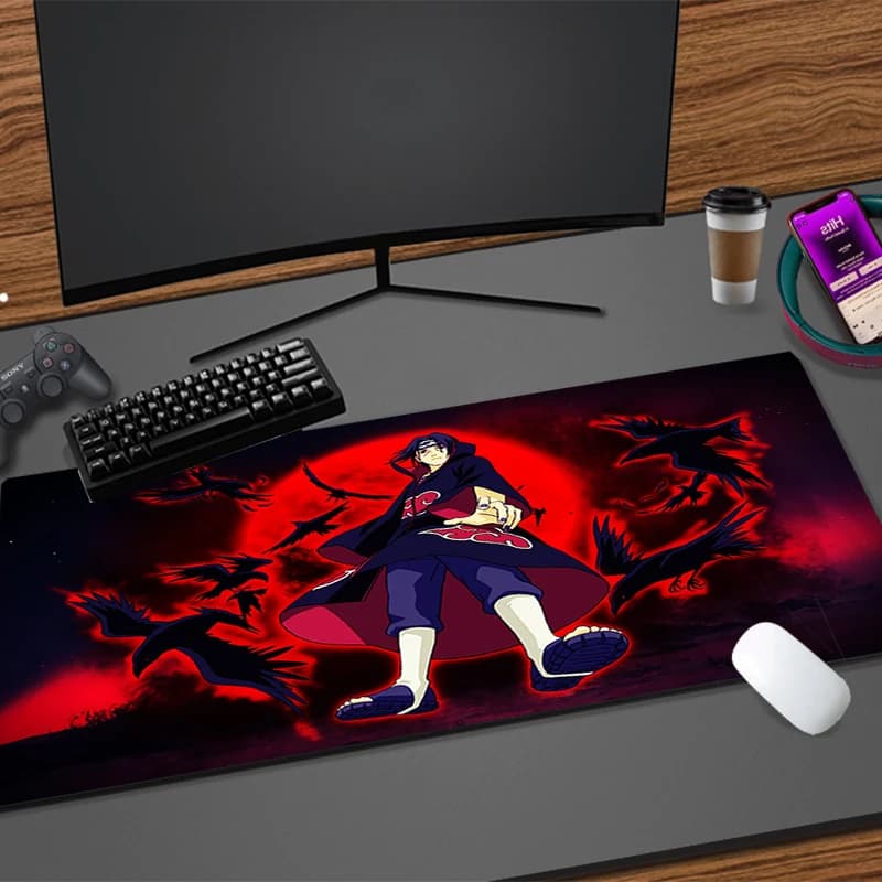 Tappetino per mouse N-Naruto Big Rug Gamer Mouse Pads Nuovo tappetino per tastiera e mouse da scrivania Tappetino in gomma Tapis Souris Gaming Notbook Mousepad