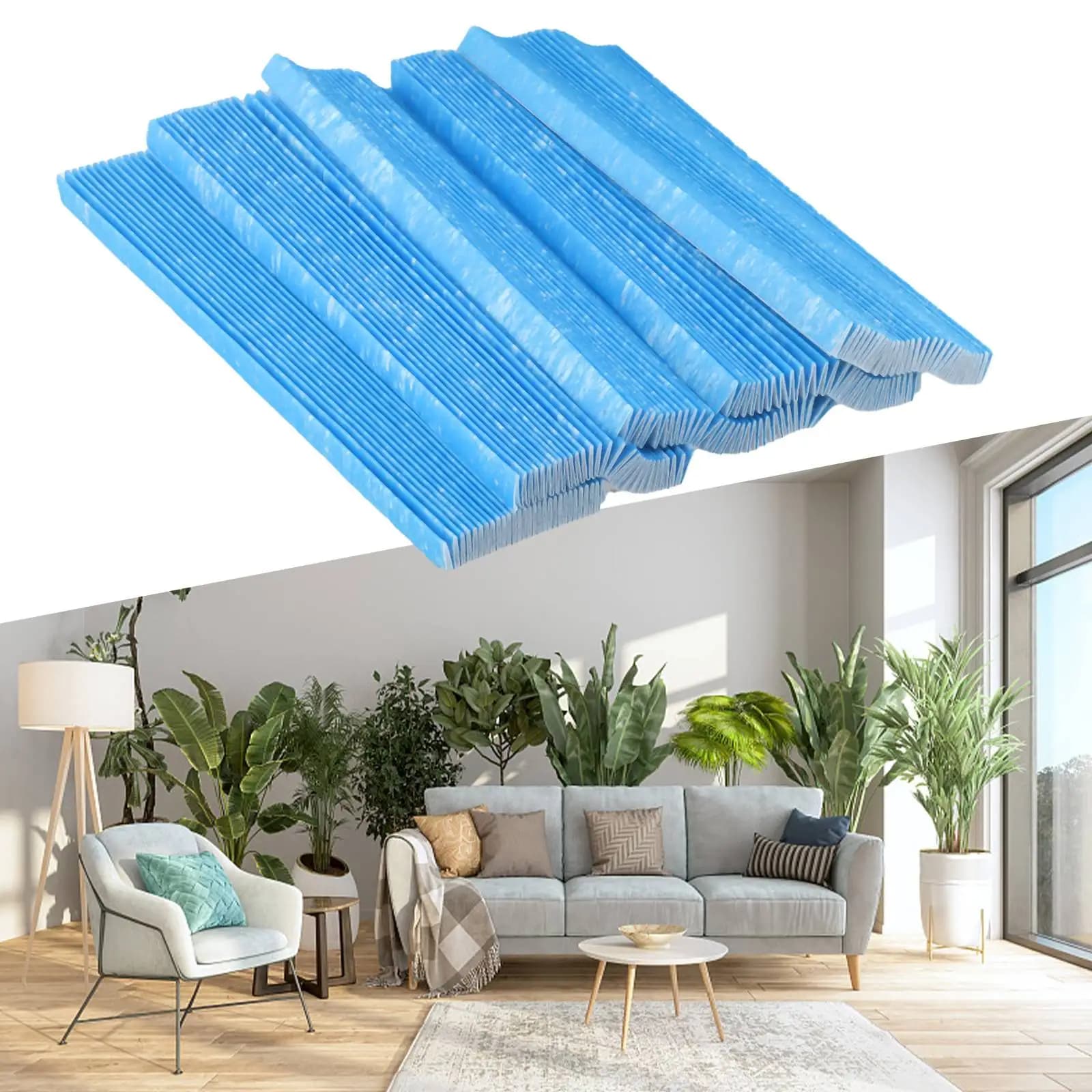 Filtri Purificatore D'aria Serie 5 PZ Per DAIKIN KAC006A4 KAC017A4 Purificatori AC MC Adsorbimento Purificatore D'aria Filtro Blu