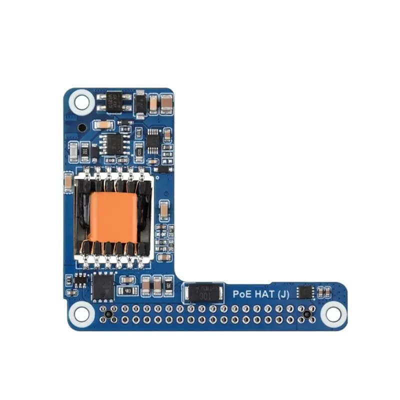 For Raspberry Pi 5 Poe+ HAT For Raspberry Pi 5 CM5 Poe+ HAT Ethernet Expansion Board 5V/5A Output Fit For Official Case