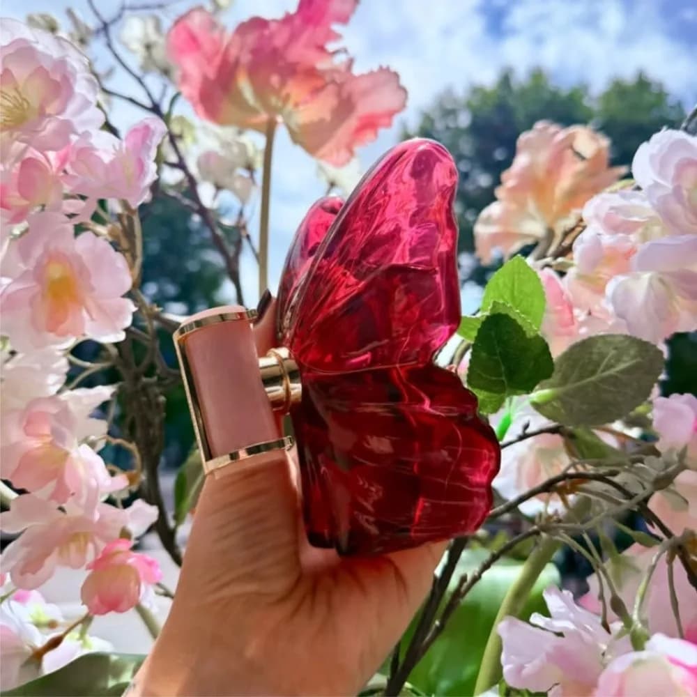 Carolina Herrera The Bomb EDP Perfume for Women, Design Butterfly Bottle, Floral Fragrance Fruity Amber, Long-Term Tropical Perfume