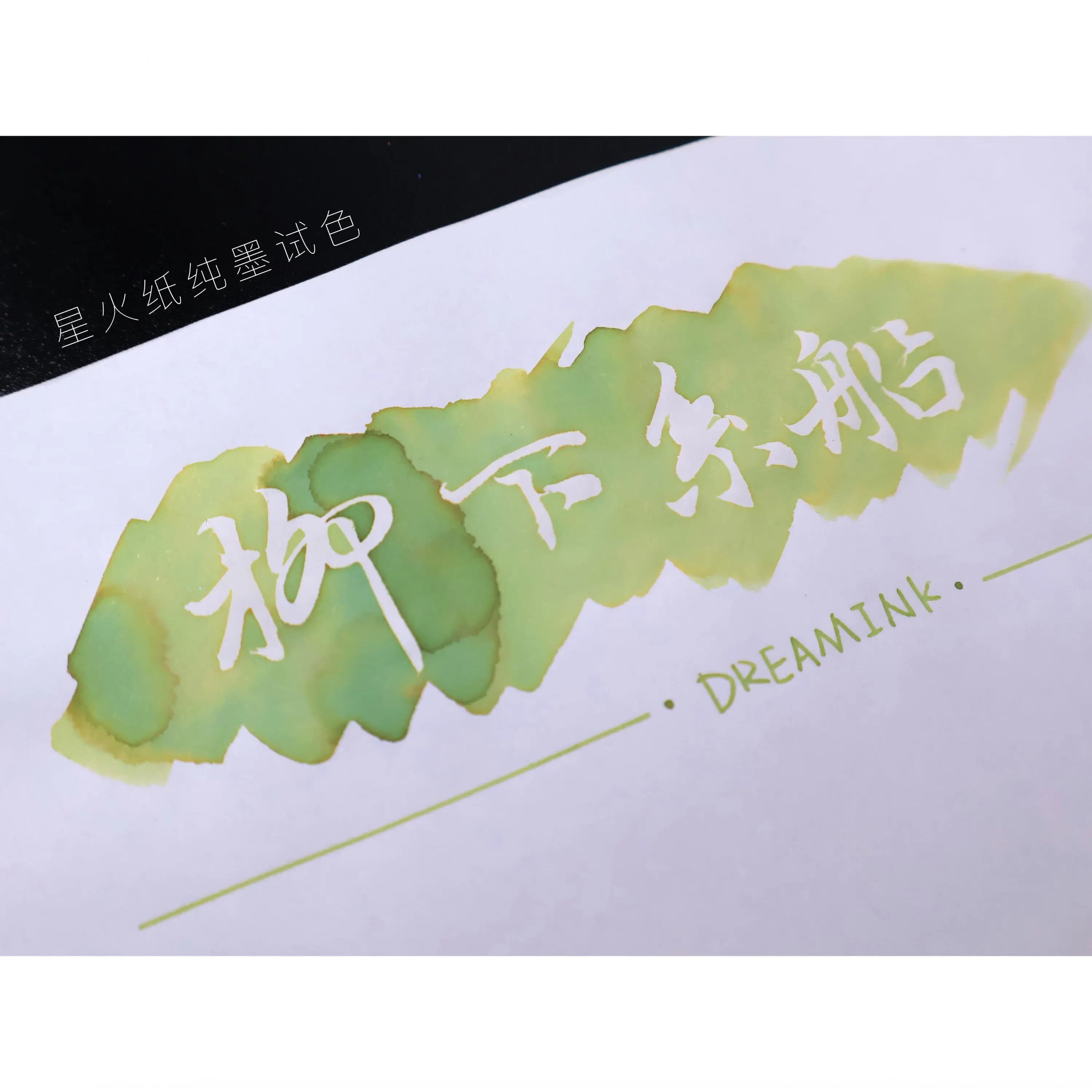 DREAMINK Willow Willow Boat Sheen Fountain Pen Ink 5/20ml Set Shimmer Calligraphy Ink For Students School Supplies Stationery