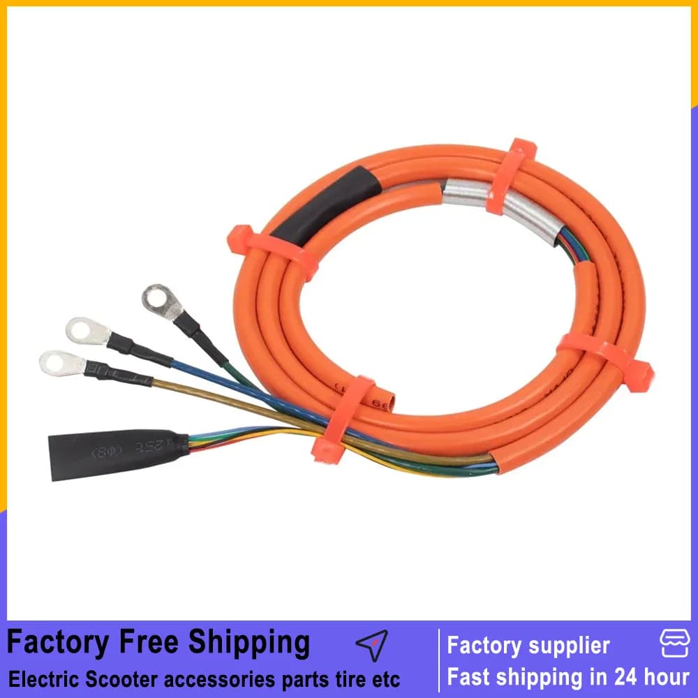 Cavo motore 2.0mm2 /2.5mm2 Motore con mozzo ruota da 800 W con 5 fili connettore Hall Senor per accessori per biciclette scooter elettrico