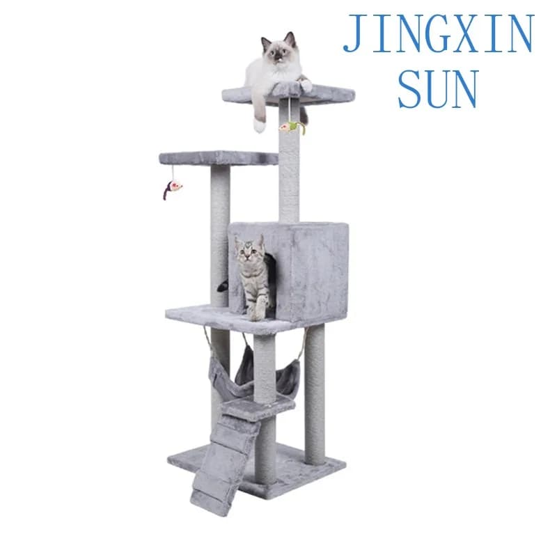 5 Layers Pet Supplies Pet Toy Cat Climbing Frame 4 Layers Cat Climbing Tree Cat Scratching Board