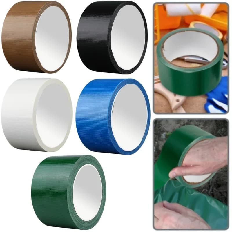 Nastro di riparazione per tenda da 5x10M Nastro di riparazione universale in tessuto per tenda da sole impermeabile per accessori per tende da campeggio all'aperto