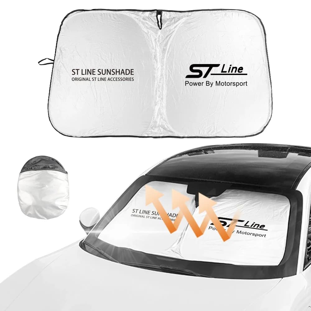 Auto Parabrezza Anteriore Parasole Copertura Accessori Auto Per Ford ST Fiesta Focus Edition Mondeo Fusion Ecosport Explorer Puma Line