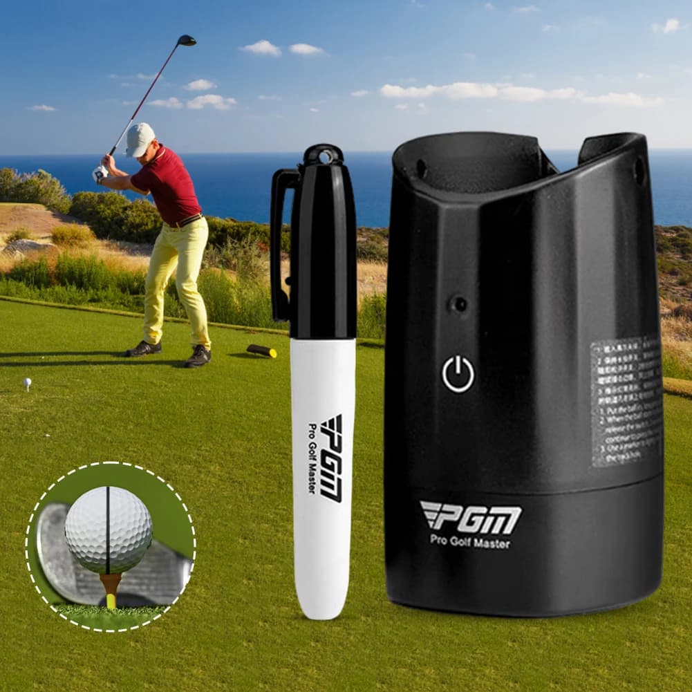 Il tracciatore elettrico da golf trova la linea di distribuzione della gravità, il pittore elettrico della palla, il marcatore del punto della palla, gli accessori da golf