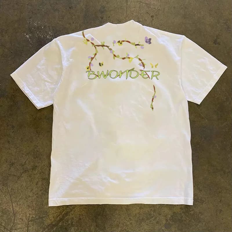 Heavyweight Loose Fit Short Sleeve T-Shirt Pure Cotton Double Thread for Men And Women Casual Style Summer 2025 Other Pattern