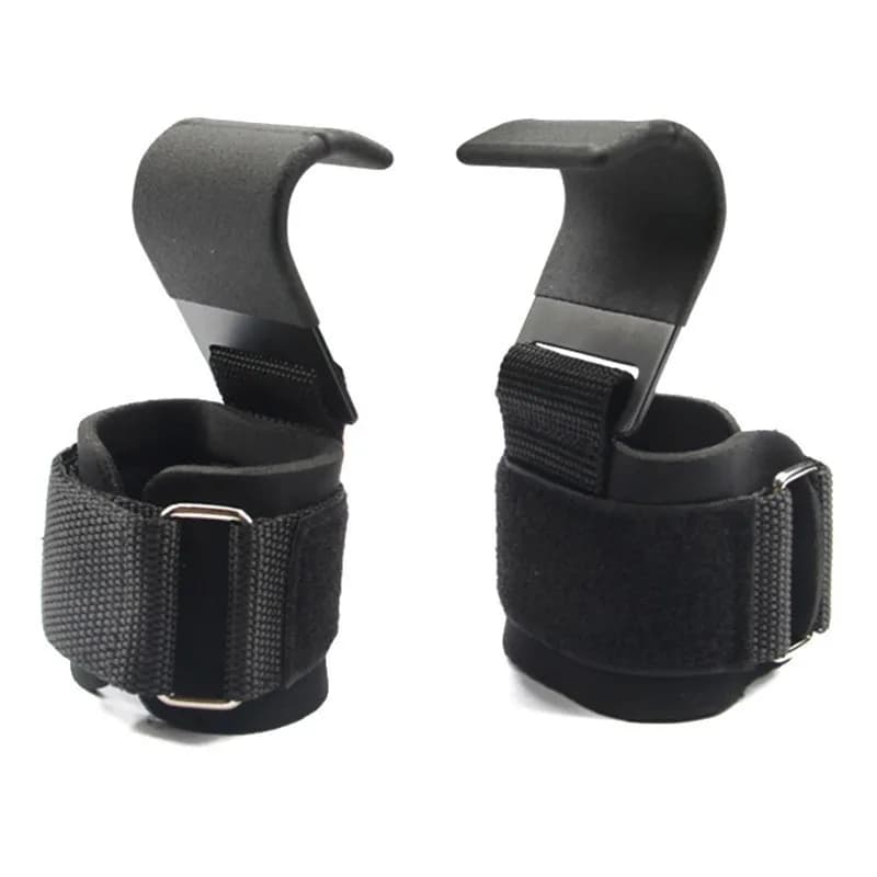 2024 Wholesale Gym Fitness Kit Weight Lifting Hook Gloves thickened with grip for heavy duty electric weight lifting