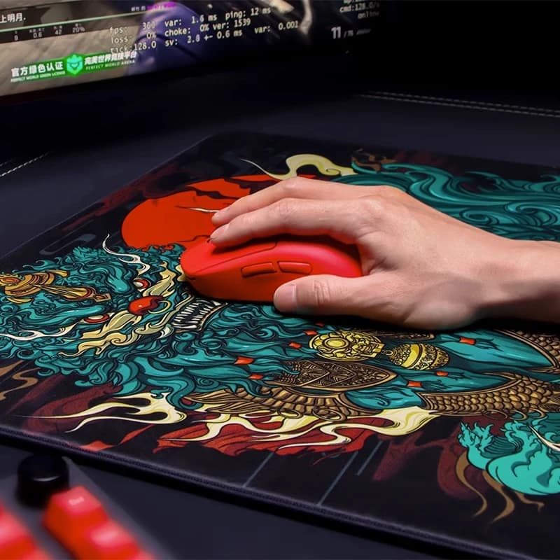 Tappetino per Mouse originale Esports Tiger Qingsui 2 pro s + X 3 3S tappetino per Mouse professionale di grandi dimensioni per il controllo dei giochi ER Gel Base antiscivolo