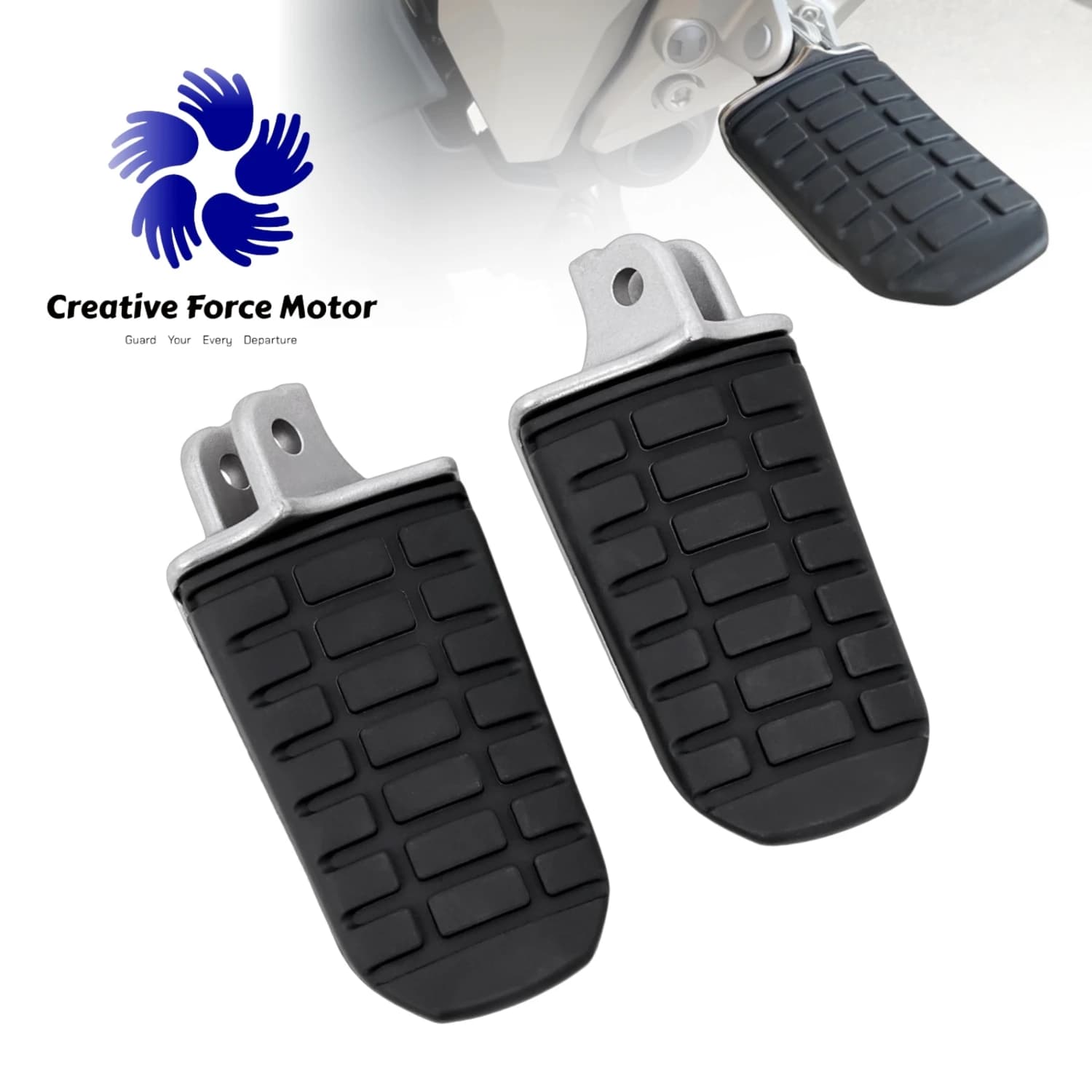 Pedane Anteriori per Motocicletta, Accessori per Moto, Poggiapiedi in Gomma per Conducente, per Honda Goldwing GL1800 2001-2017 2014 2015 2016 2017 2005 2006