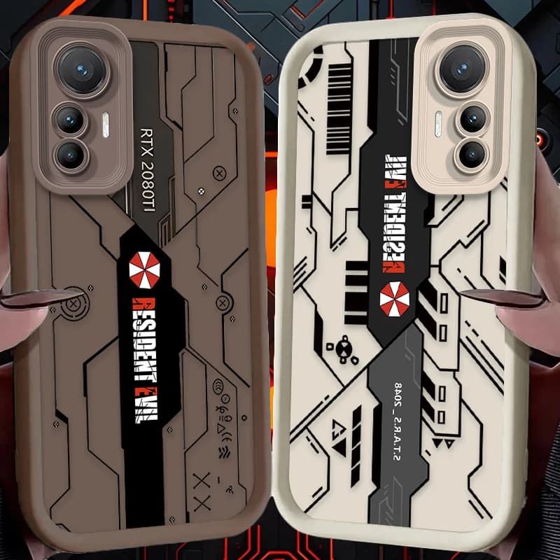 Resident Evil Crisis Case For Xiaomi Poco X7 X6 X5 X3 NFC F7 F6 F5 F3 M7 M6 Pro 4G 5G Mi 12 11 Lite NE 5G 13T 12T 11T 14T Pro